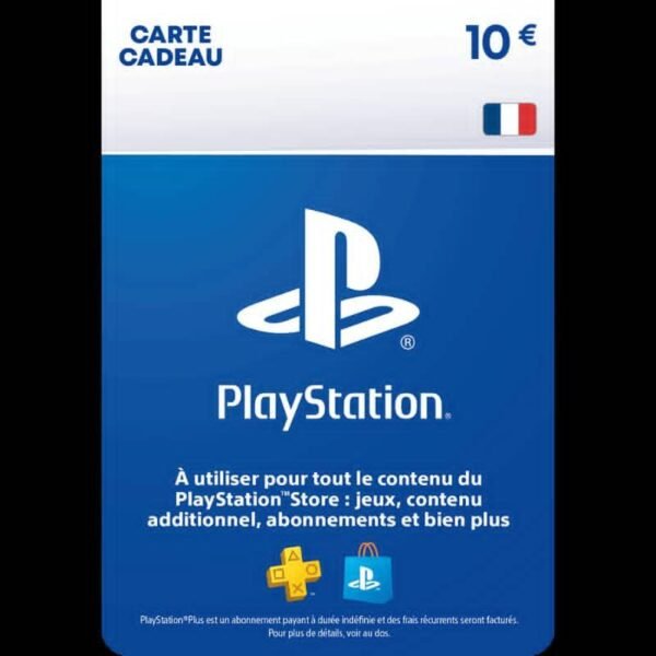 PlayStation Network Gift Card 10 EUR - PSN France