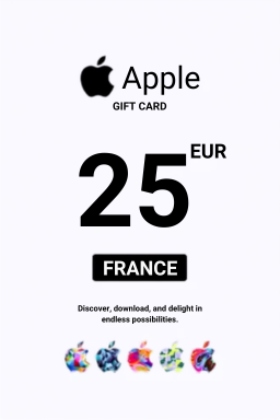 Apple iTunes Gift Card 25 EUR - iTunes Key - France