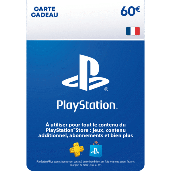 PlayStation Network Gift Card 60 EUR - PSN Key - FRANCE
