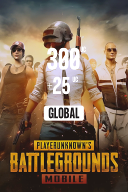 PUBG Mobile 300 + 25 UC (Android, IOS) — code PUBG Mobile — GLOBAL