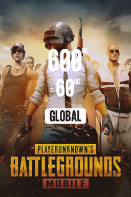 PUBG Mobile 600 + 60 UC (Android, IOS) — code PUBG Mobile — GLOBAL