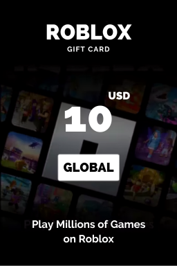 Carte cadeau Roblox 10 USD — code Roblox — États-Unis : 800 Robux