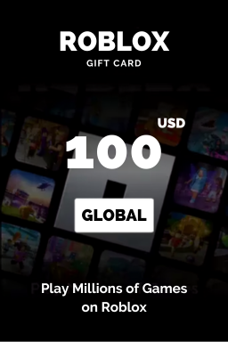 Carte cadeau Roblox 100 USD — code Roblox — États-Unis : 10.000 Robux