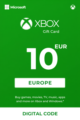 Carte cadeau Xbox Live 10 EUR — Europe