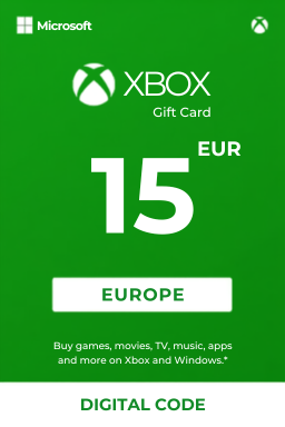 Carte cadeau Xbox Live 15 EUR — Europe