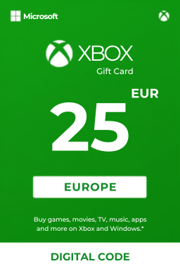Carte cadeau Xbox Live 25 EUR — Europe